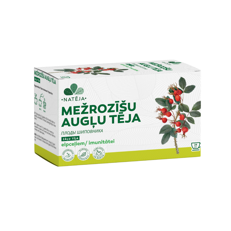 NATĒJA Mežrozīšu augļu tēja, 100g