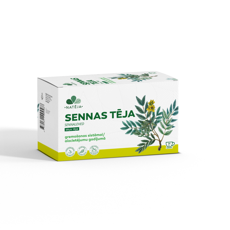 NATĒJA sennas lapu tēja, 24 paciņas