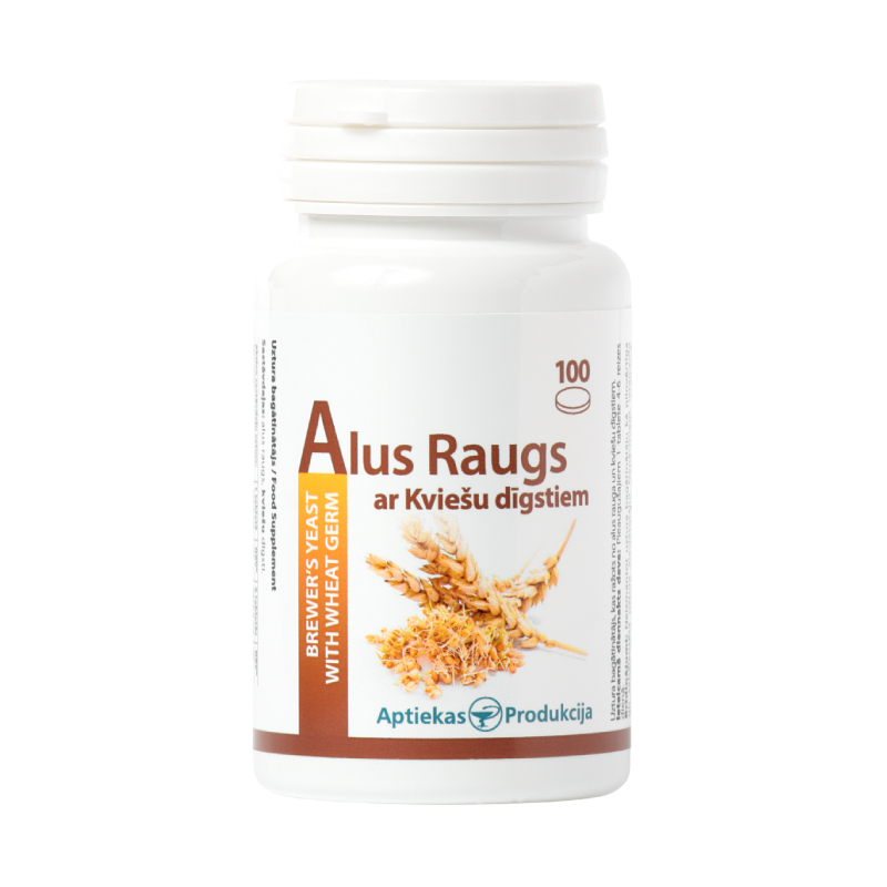 Alus Raugs ar kviešu dīgstiem tabletēs, N100
