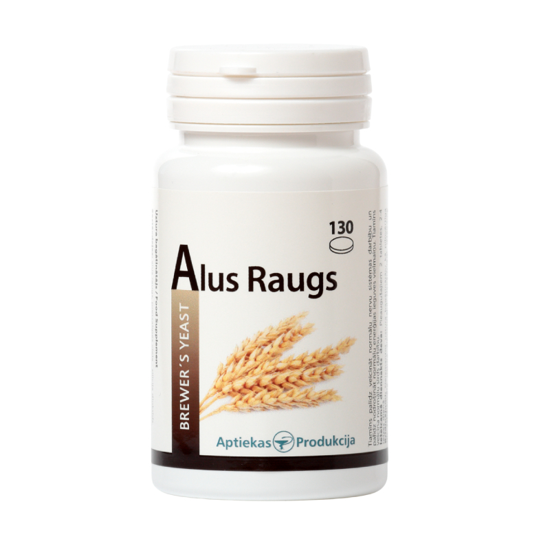 Alus Raugs, 130 tabletes