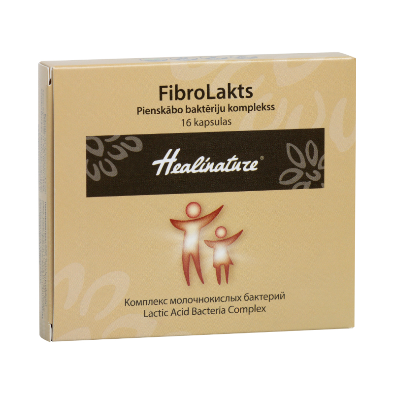 HEALINATURE FIBROLAKTS, 16 kapsulas