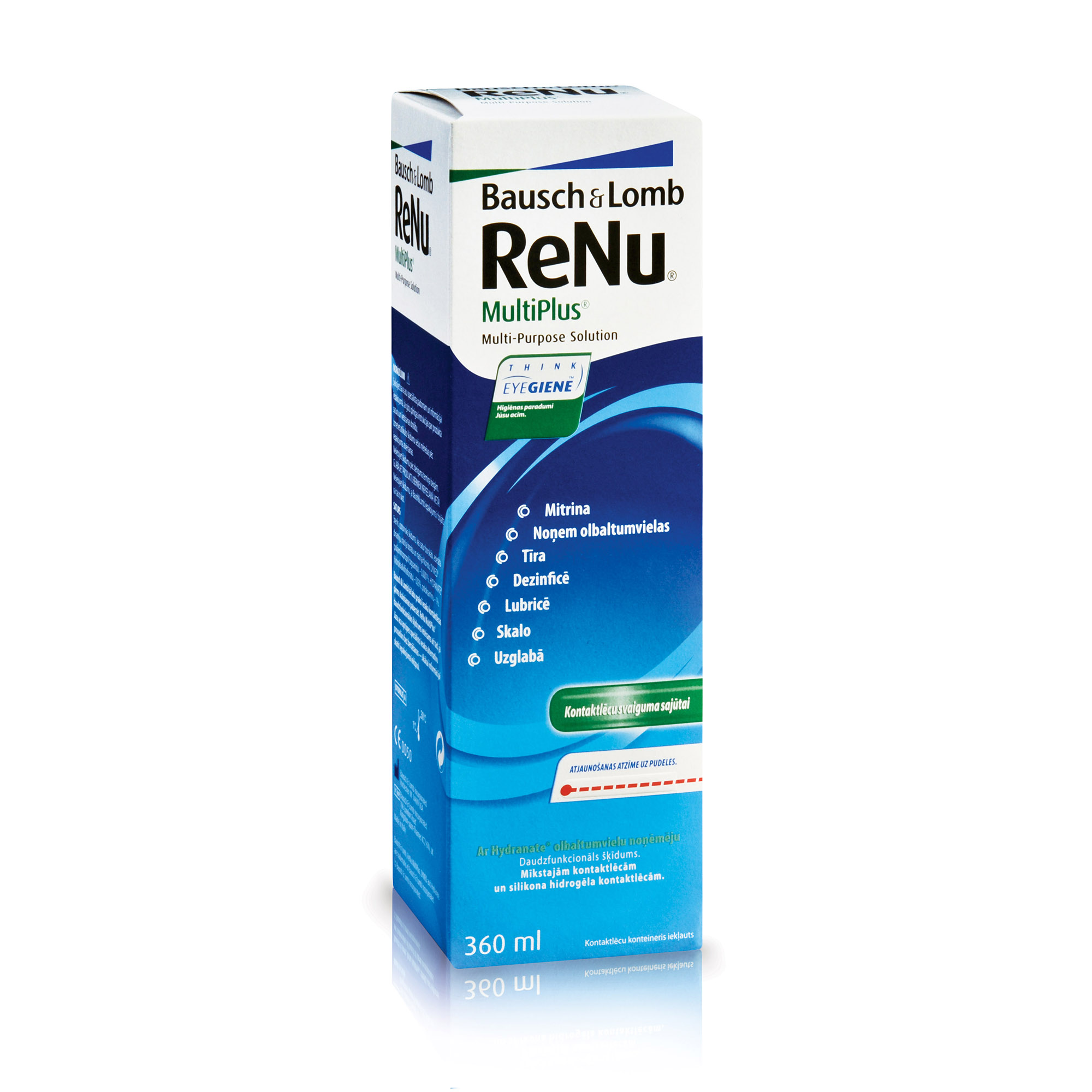 RENU kontaktlēcu šķīdums MULTIPLUS, 360 ml