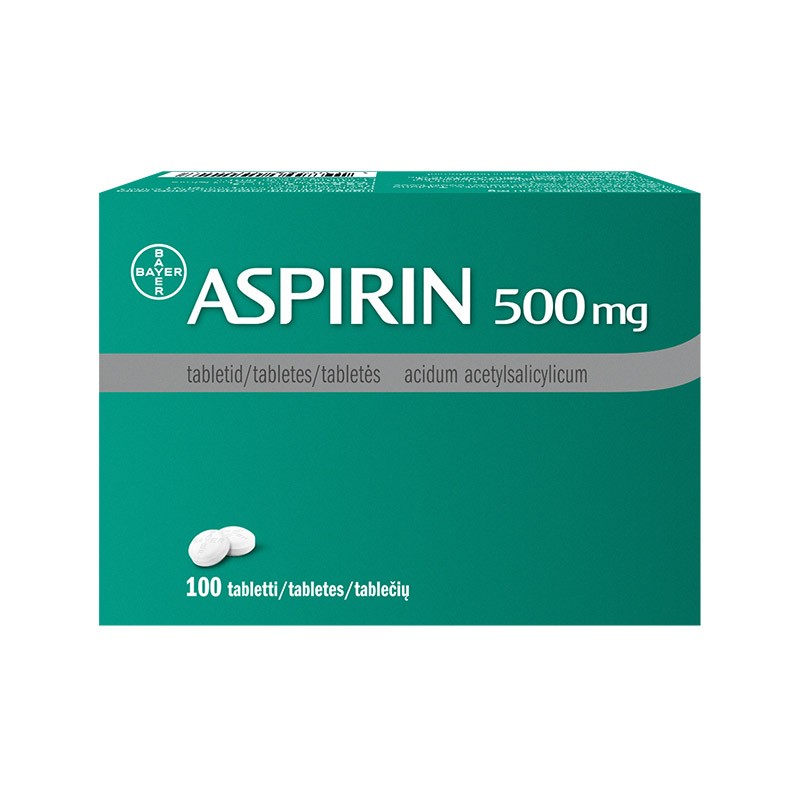 Aspirin 500 mg tabletes