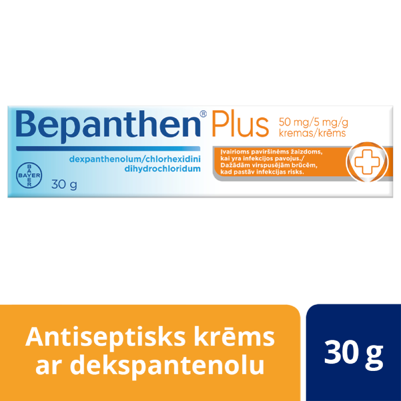 Bepanthen Plus 50 mg/5 mg/g krēms
