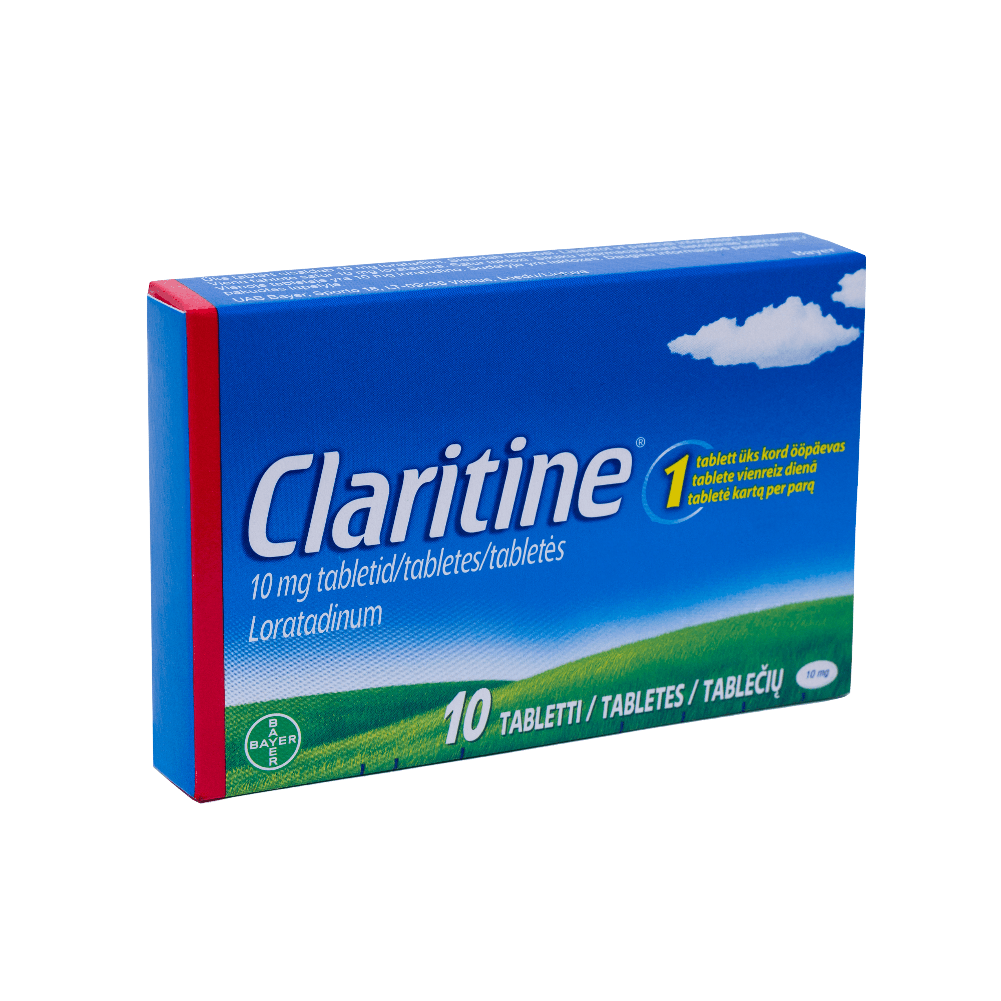 Claritine 10 mg tabletes