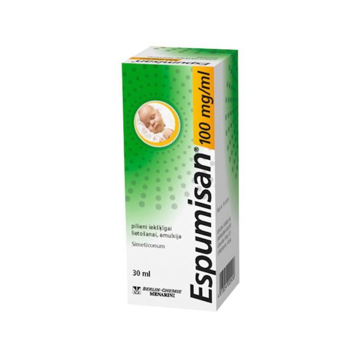 Espumisan 100 mg/ml pilieni iekšķīgai lietošanai, emulsija