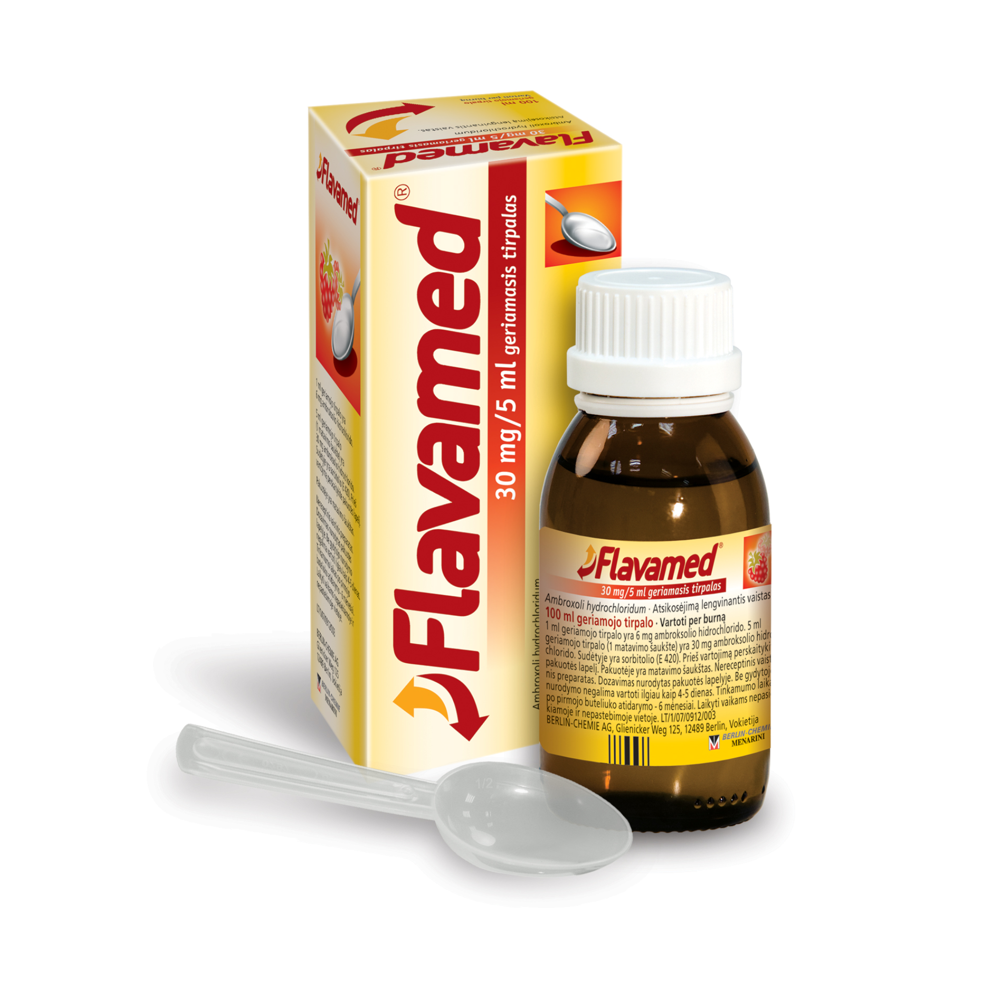 FLAVAMED 30mg/5ml sīrups 100 ml