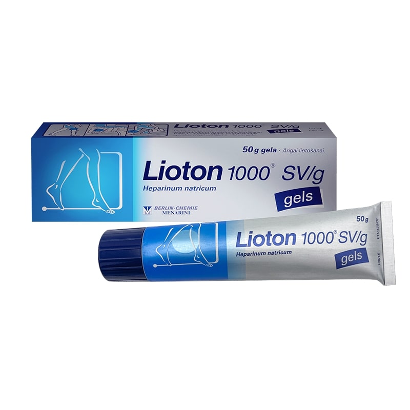 Lioton 1000 SV/g gels