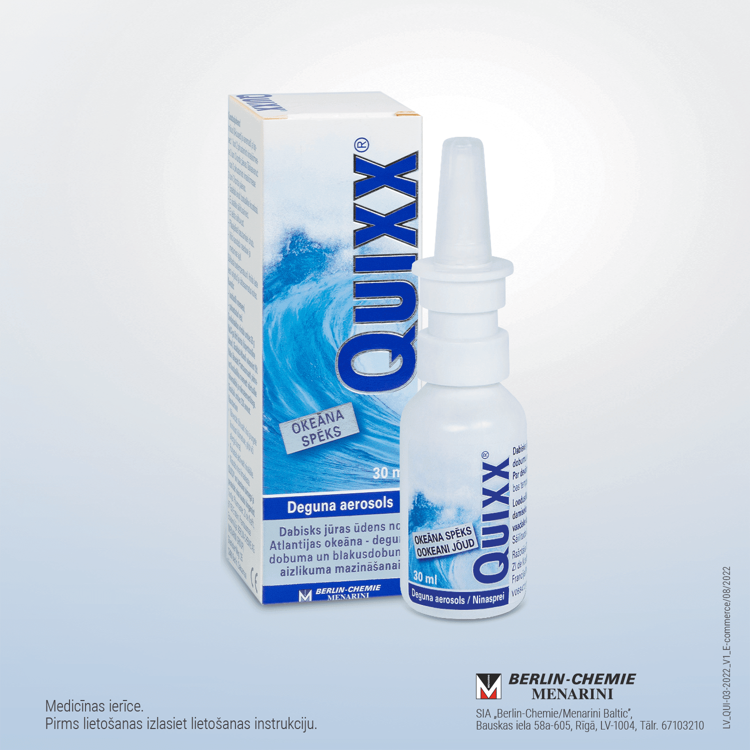 QUIXX NASAL SPRAY 30 ML N1 (BERLIN CHEMIE)