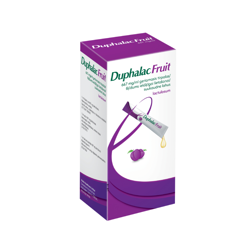 Duphalac Fruit 667 mg/ml šķīdums iekšķīgai lietošanai