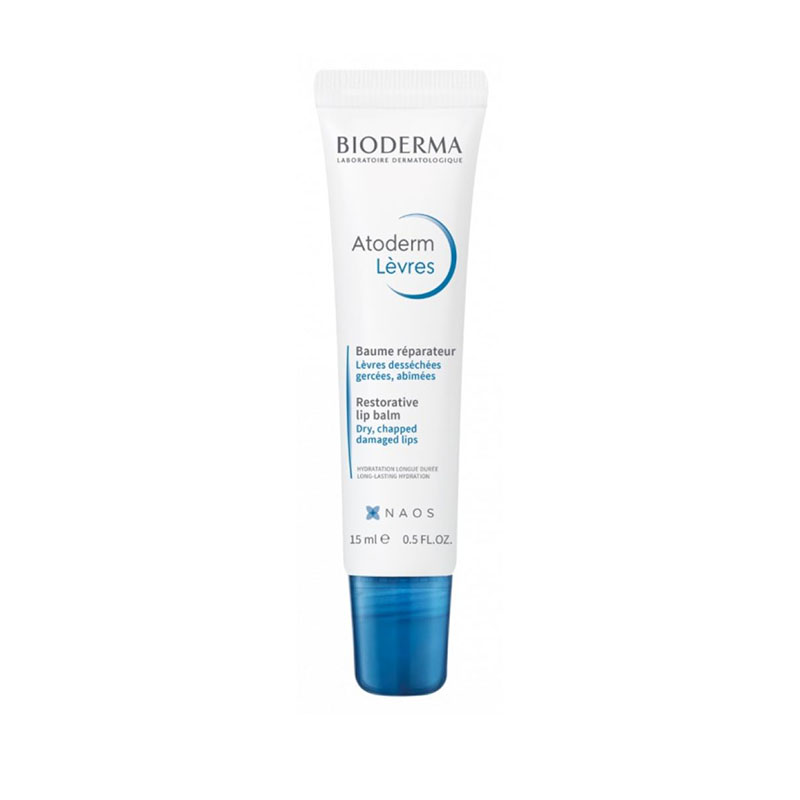 Bioderma Atoderm Baume levres lūpu balzams, 15 ml