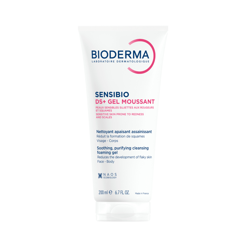 BIODERMA Sensibio DS+ attīrošs gels 200 ml