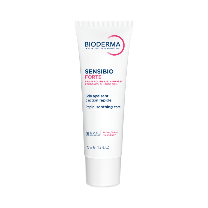 BIODERMA ātri nomierinošs krēms jutīgai, apsārtušai ādai SENSIBIO FORTE, 40 ml