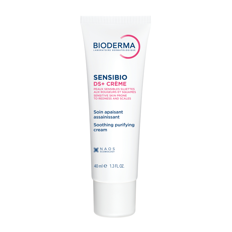 BIODERMA krēms kairinātai, apsārtušai un zvīņojošai ādai SENSIBIO DS+, 40 ml