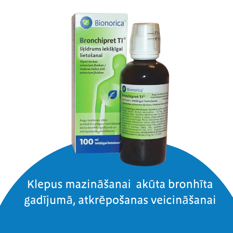 Bronchipret TI šķidrums iekšķīgai lietošanai
