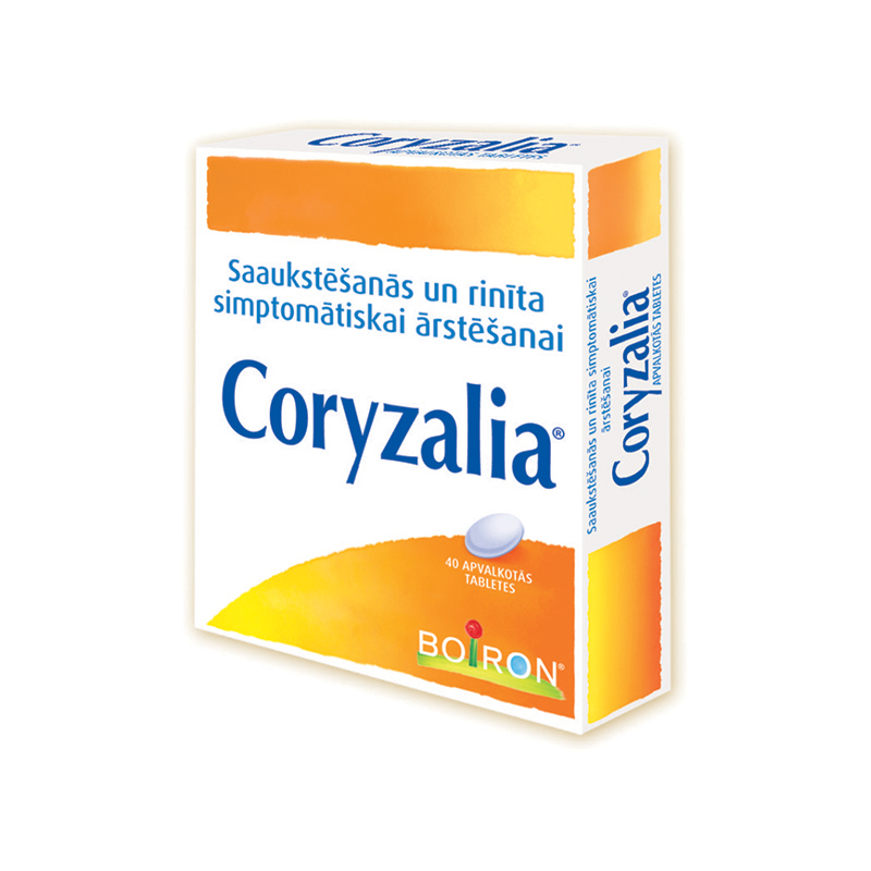 Coryzalia apvalkotās tabletes