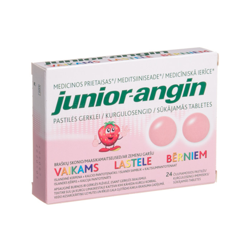 Junior Angin, 24 tabletes