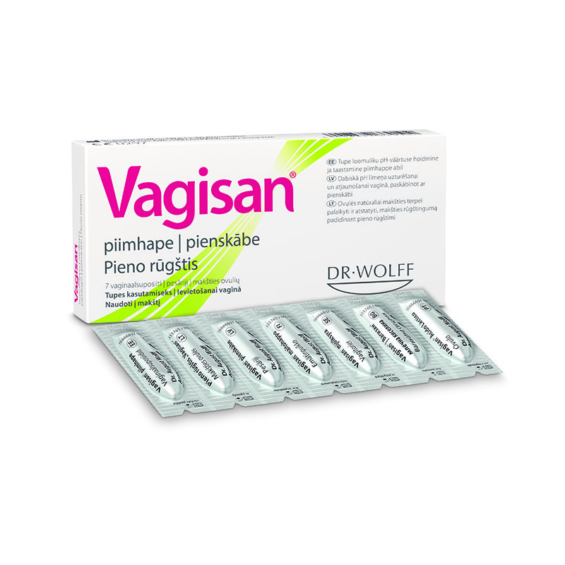 Vagisan 167 mg/100 mg pesāriji