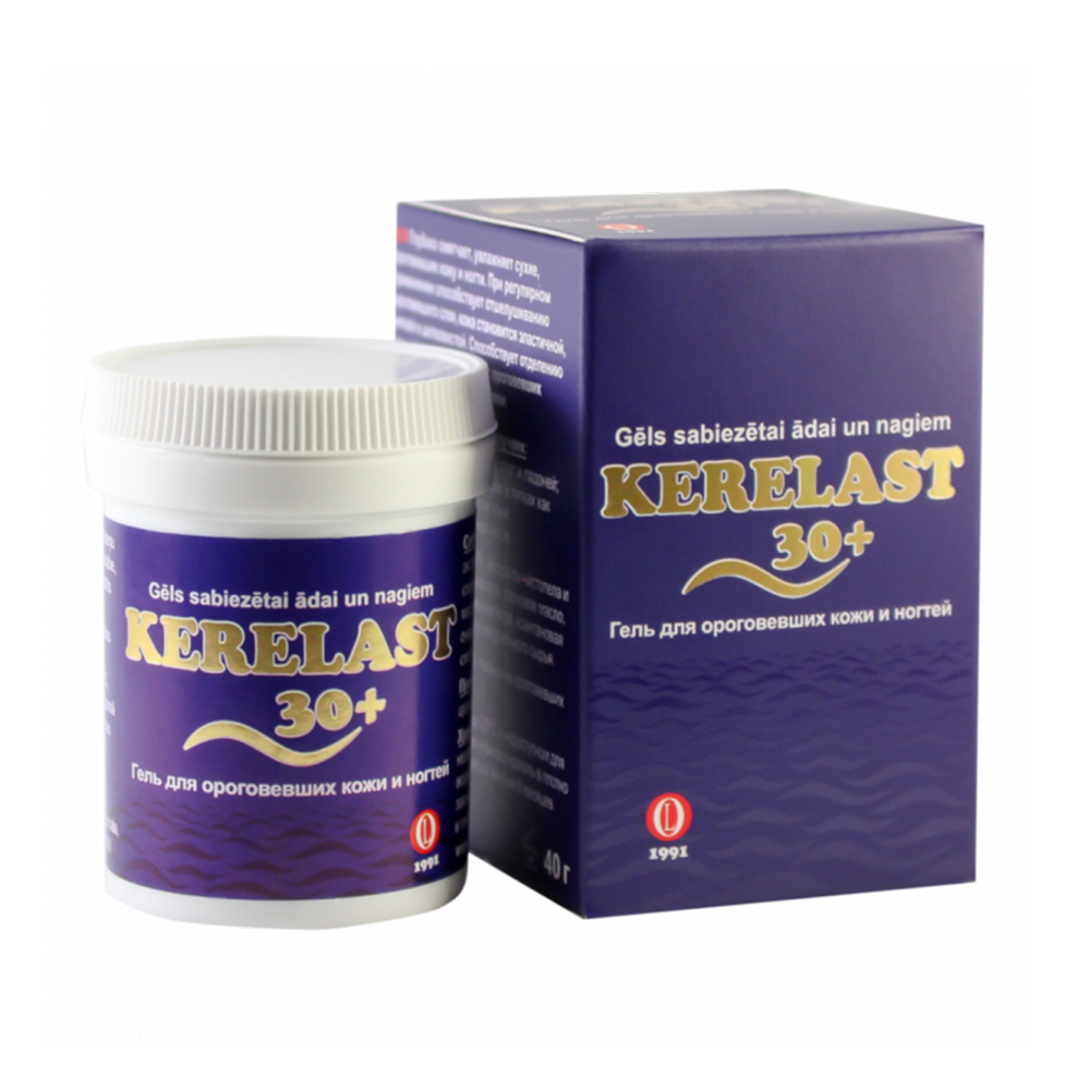 DR. LEOPOLDS gels sabiezētai ādai un nagiem KERELAST 30+, 40 g