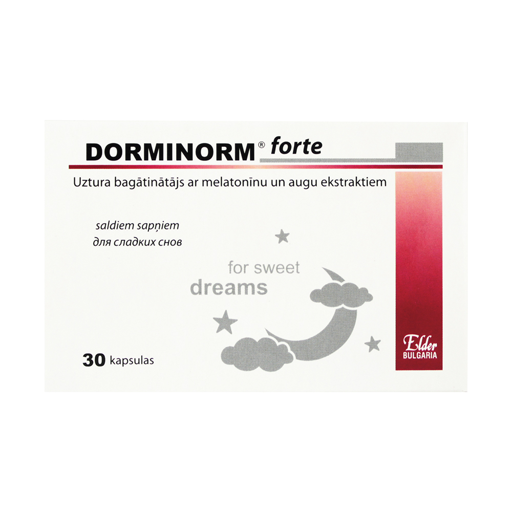Dorminorm Forte, 30 kapsulas