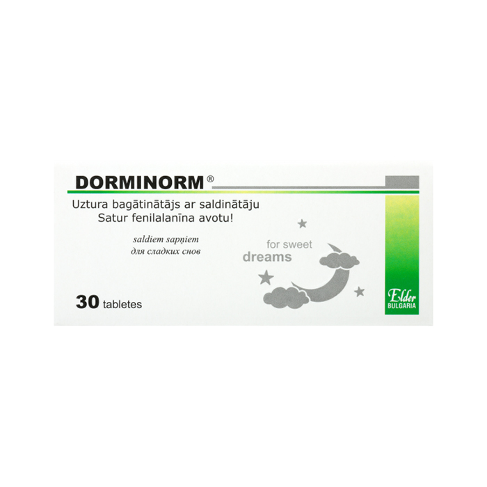 Dorminorm, 30 tabletes
