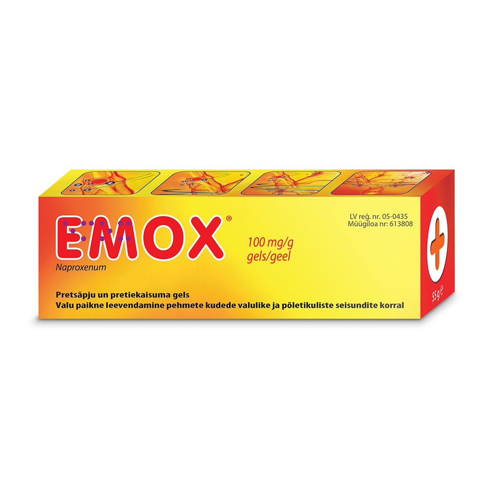 Emox 100 mg/g gels