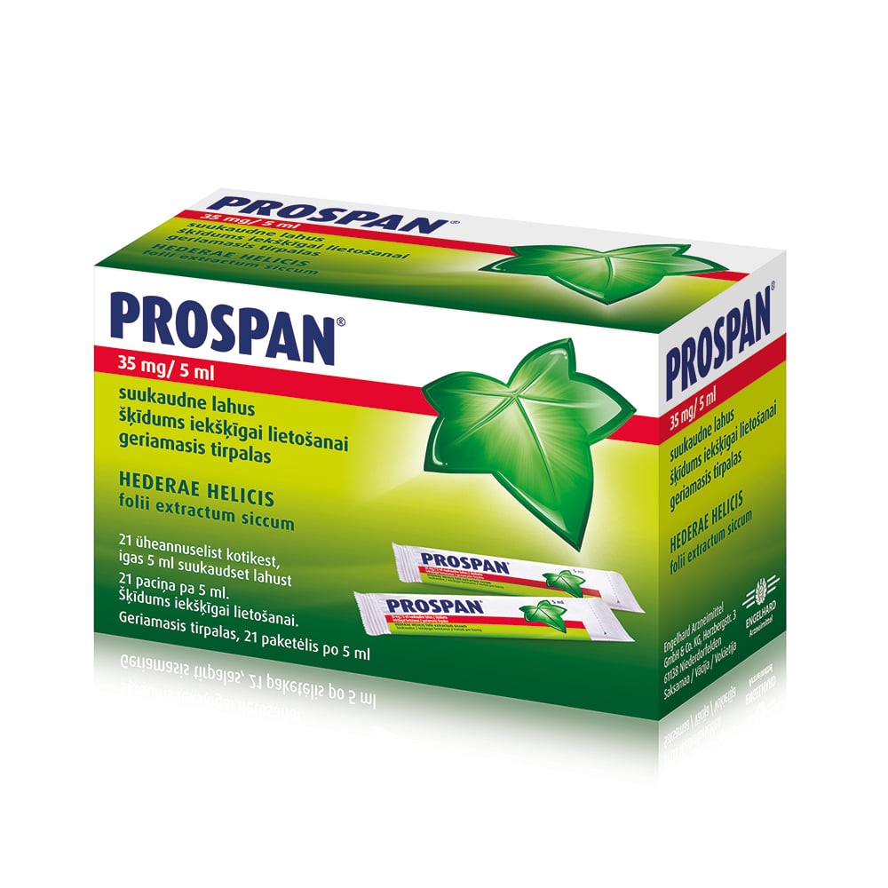 Prospan 35 mg/5 ml šķīdums iekšķīgai lietošanai