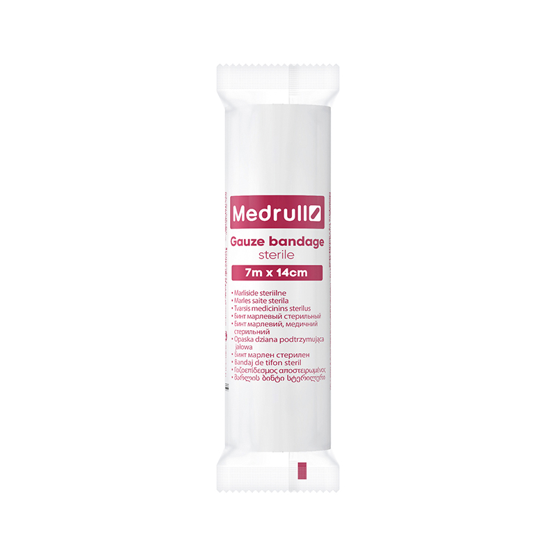 MEDRULL marles saite sterila 7mx14cm, 1 gab.