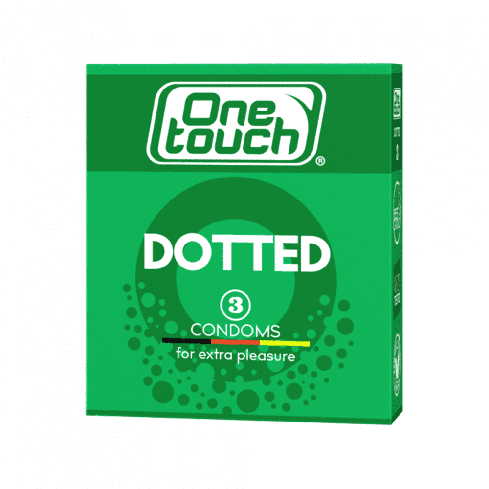 One Touch Dotted prezervatīvi, 3 gb.