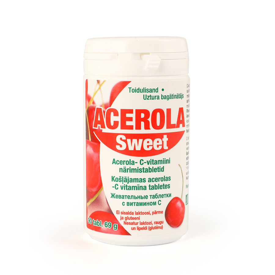 Acerola Sweet, 90 tabletes
