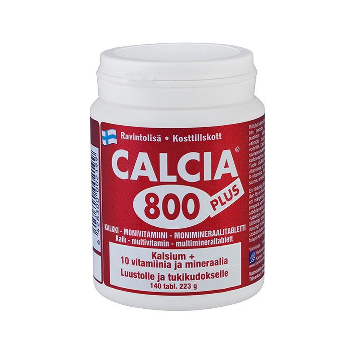Calcia 800 Plus, 140 tabletes