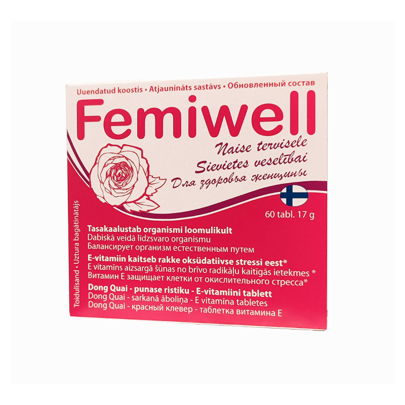 Femiwell, 60 tabletes