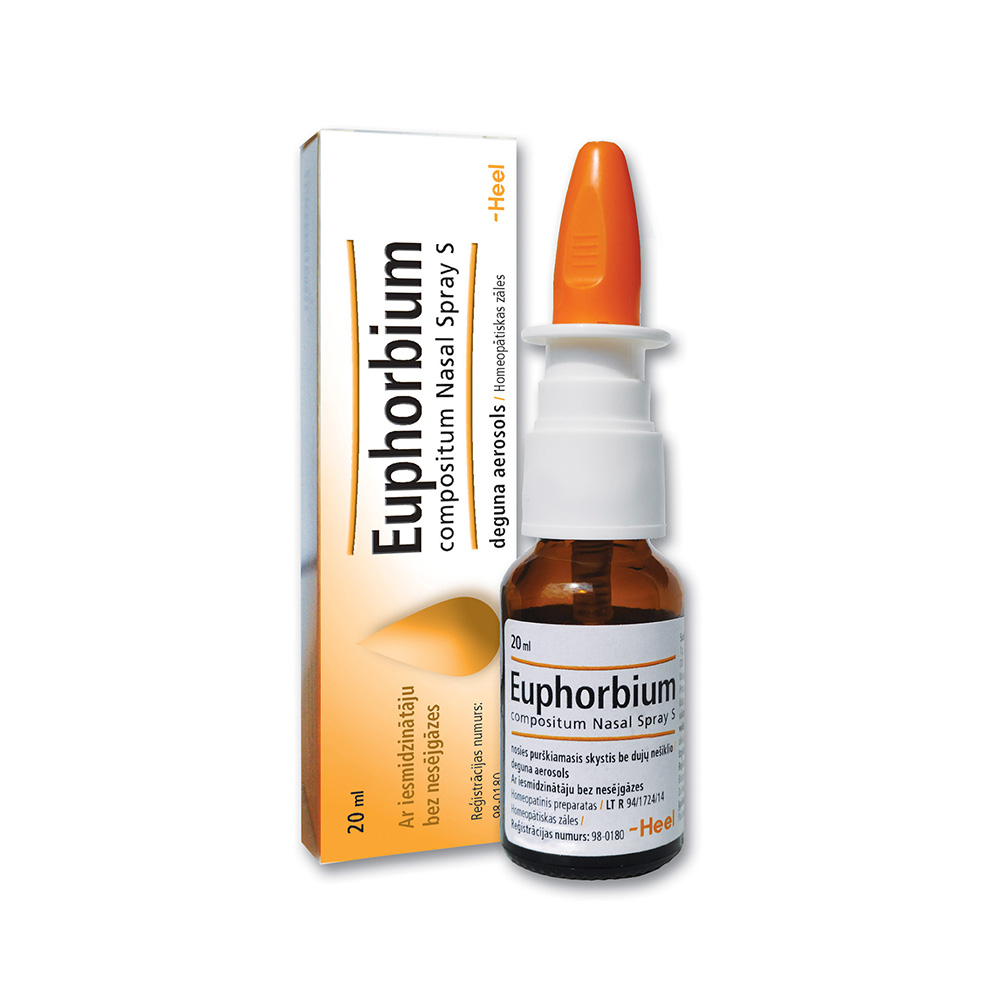 Euphorbium compositum Nasal spray S deguna aerosols, šķīdums