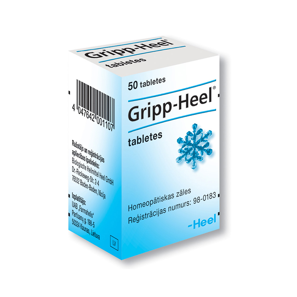 Gripp-Heel tabletes