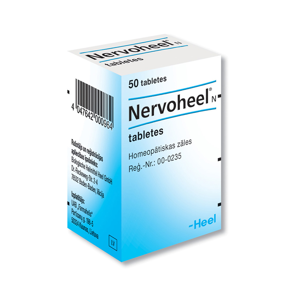 Nervoheel N tabletes