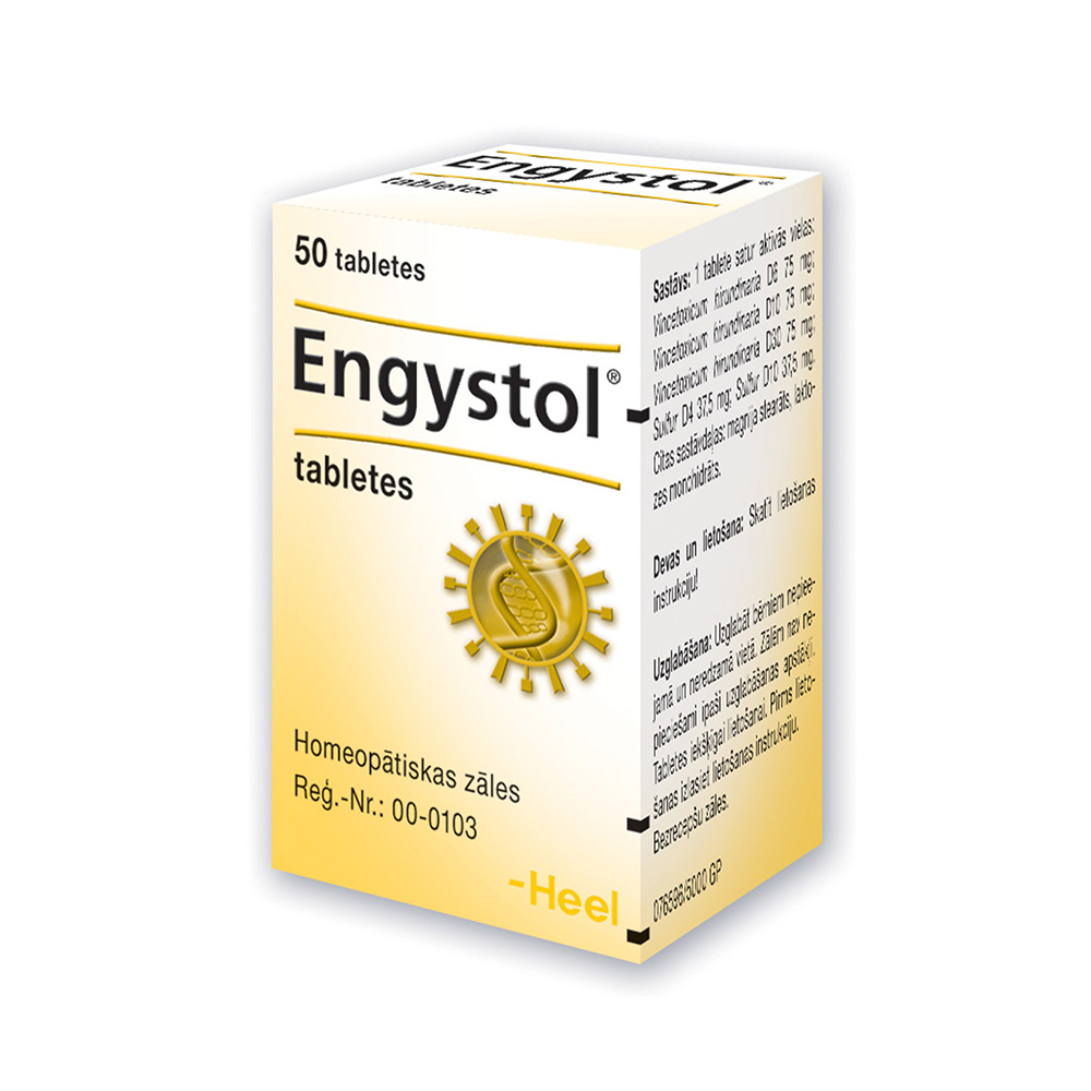 Engystol tabletes
