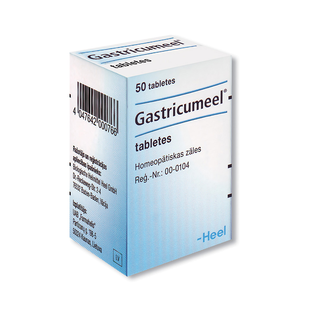 Gastricumeel tabletes