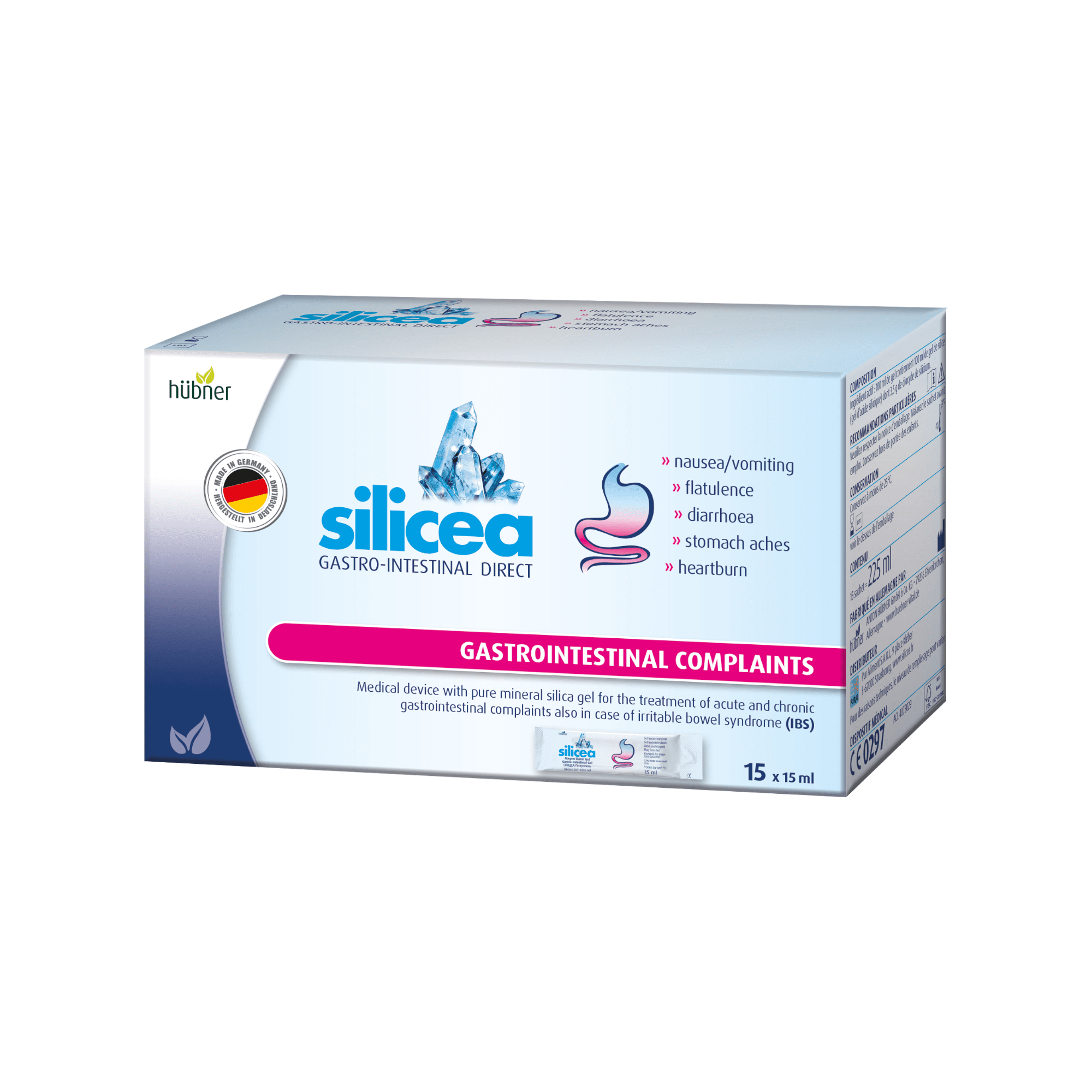 Silicea Gels kuņģa-zarnu traktam DIRECT 15 ml N15