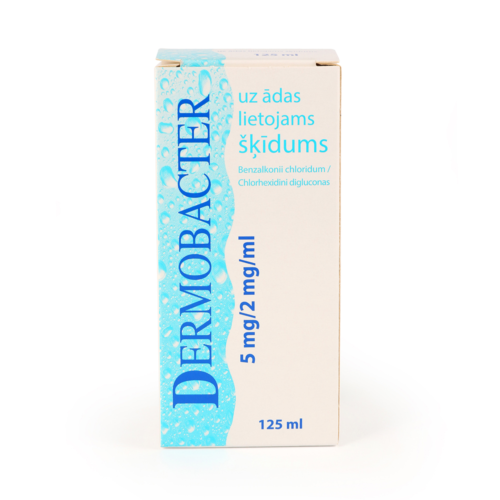 Dermobacter 5 mg/2 mg/ml uz ādas lietojams šķīdums