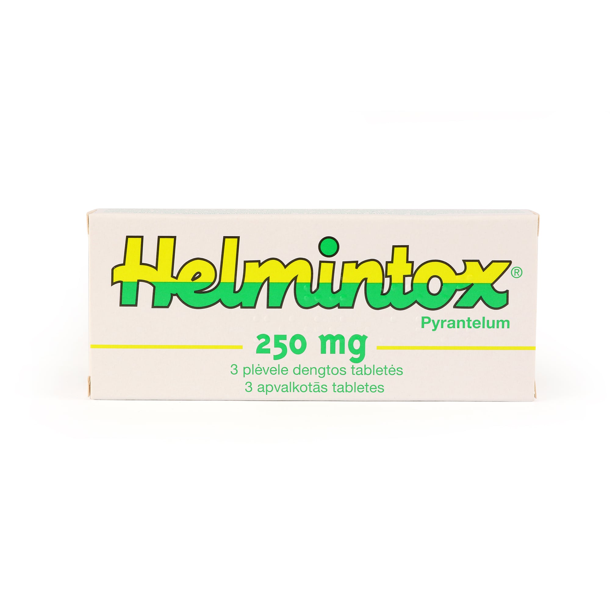 Helmintox 250 mg apvalkotās tabletes