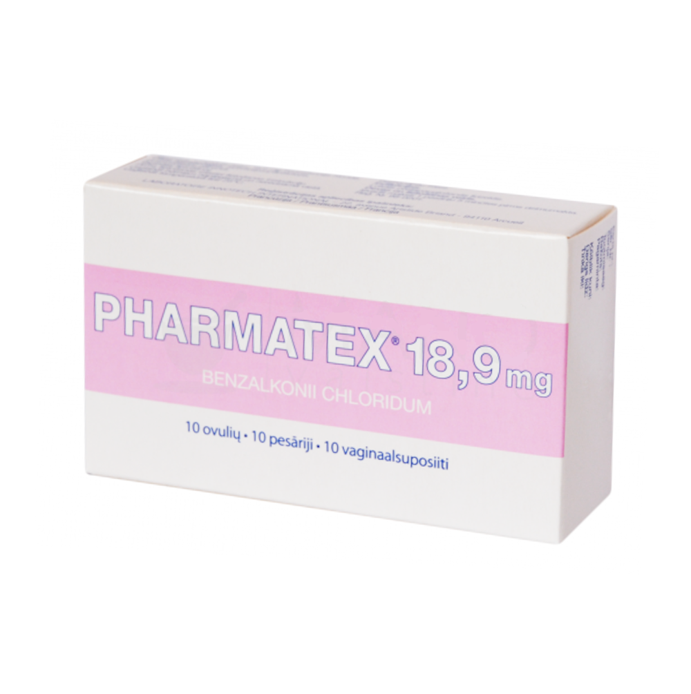 Pharmatex 18,9 mg pesāriji