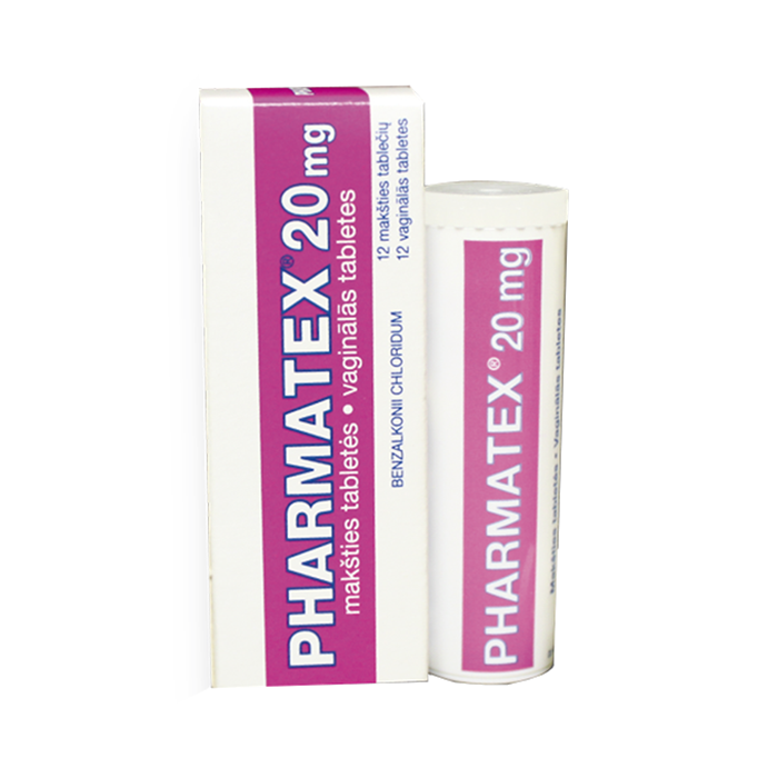 Pharmatex 20 mg vaginālās tabletes