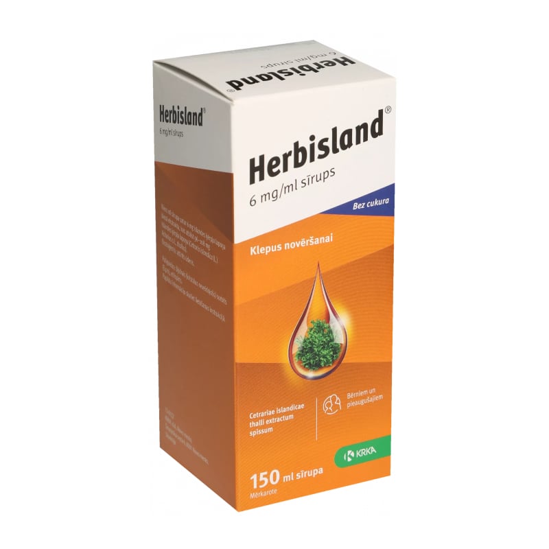 Herbisland 6 mg/ml sīrups