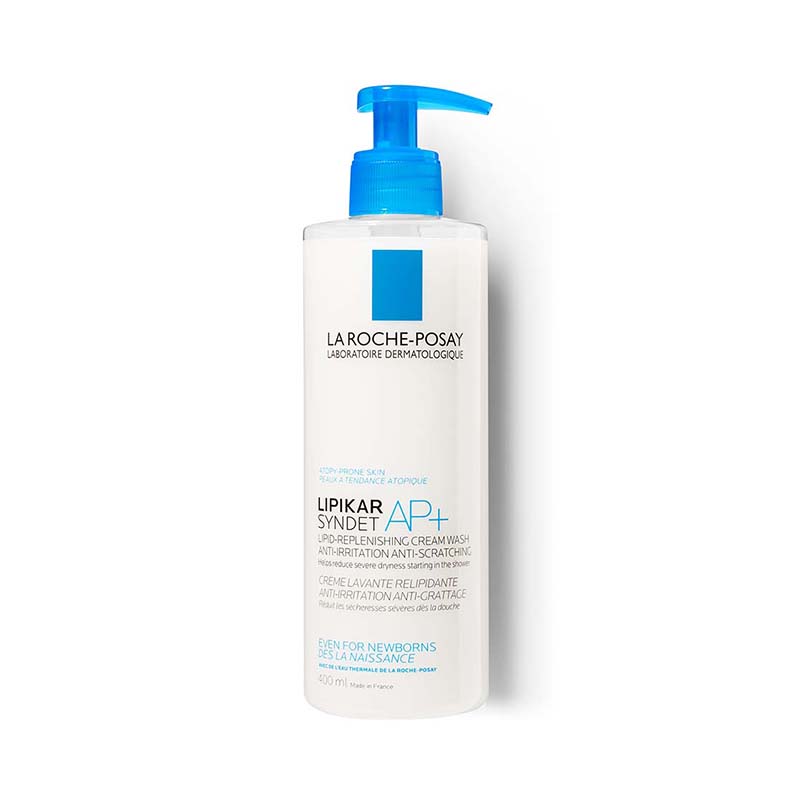 LA ROCHE-POSAY Lipikar Syndet AP+ ķermeņa mazgāšanas krēms, 400ml