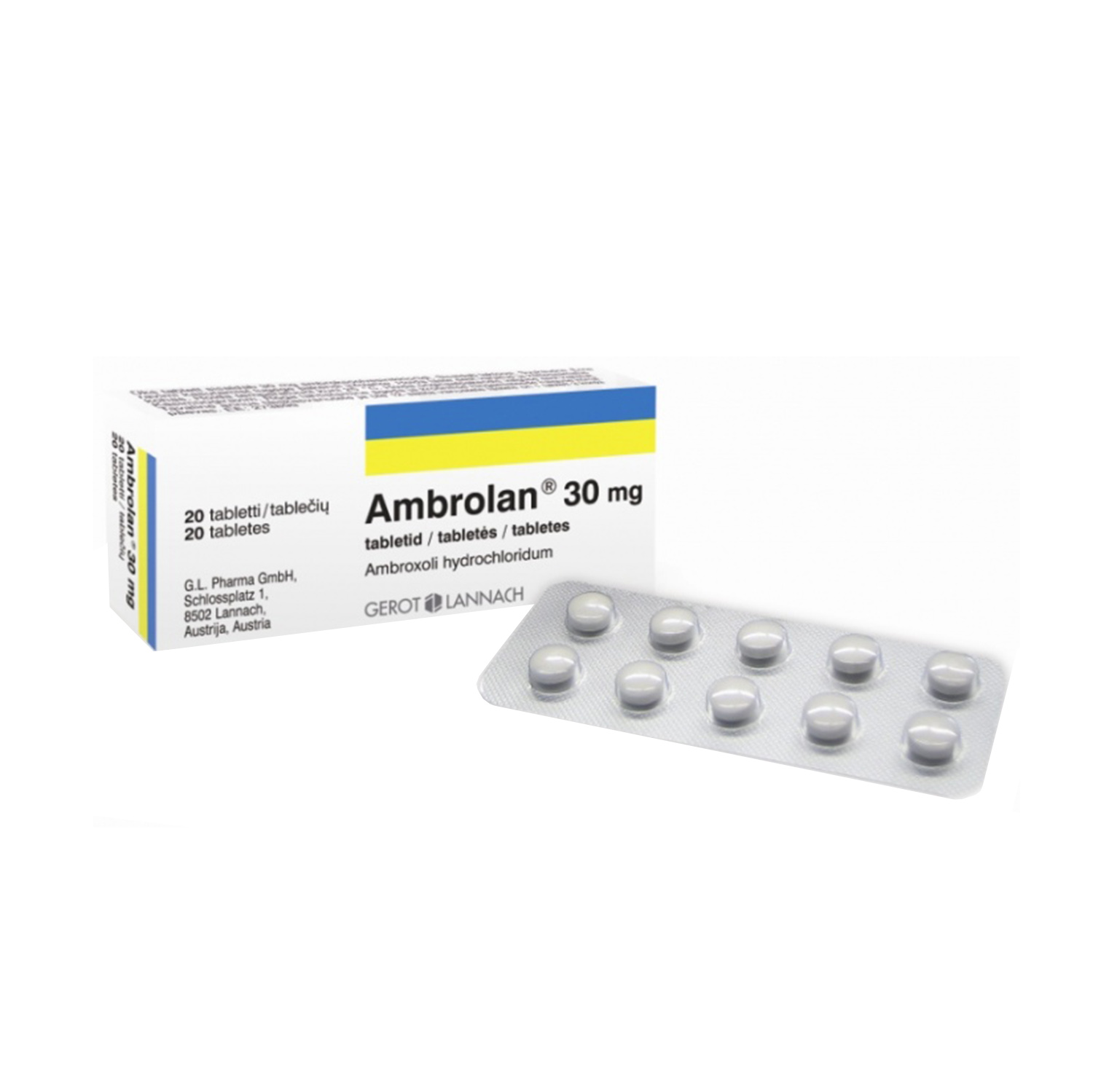 Ambrolan 30 mg tabletes