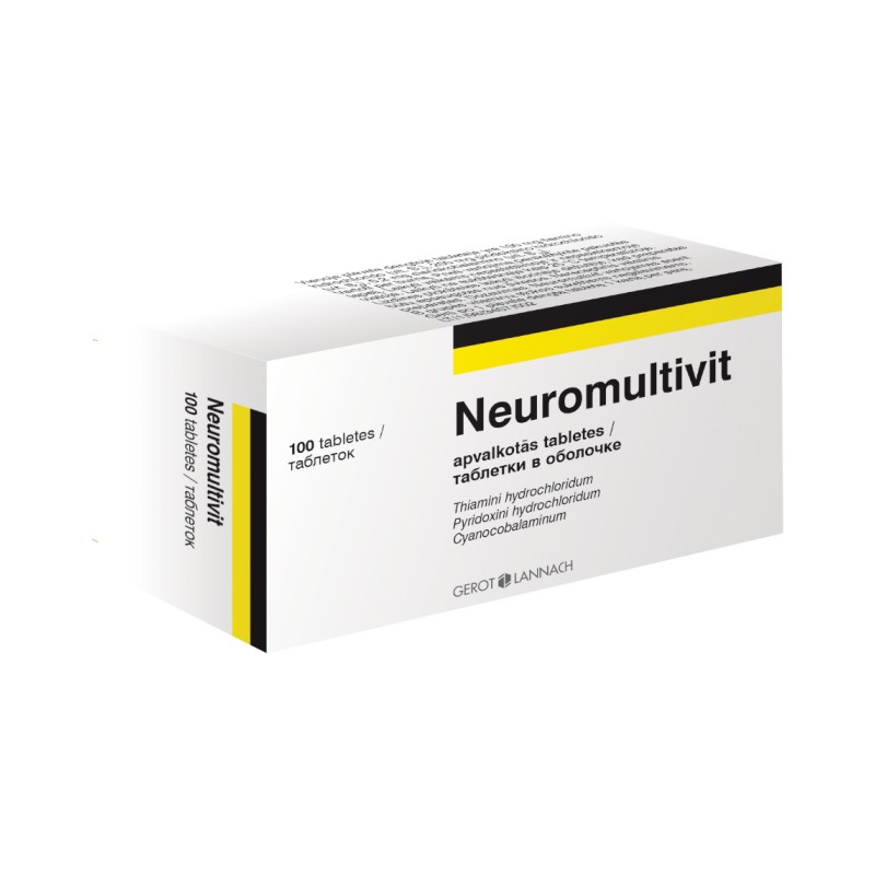 Neuromultivit apvalkotās tabletes