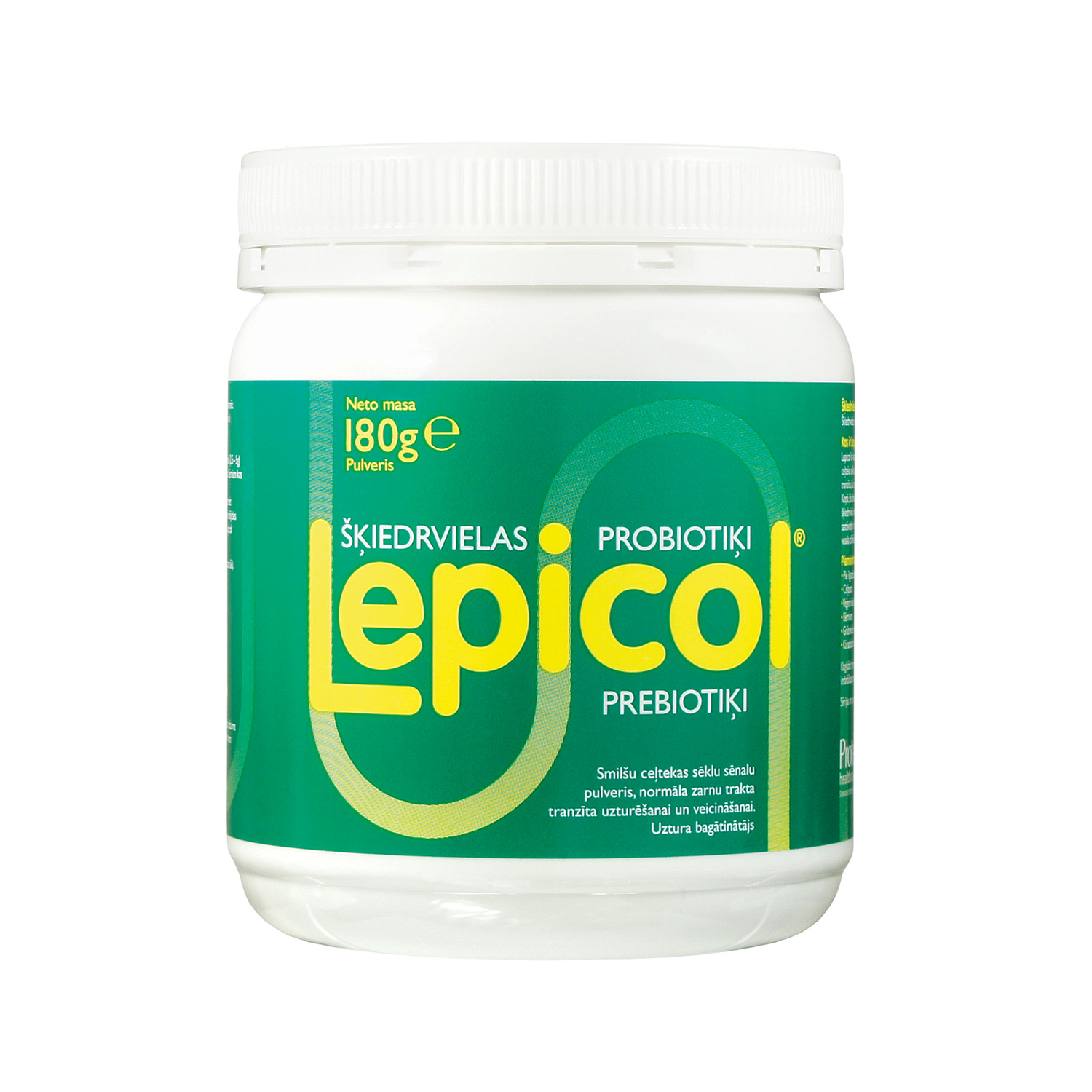 Lepicol pulveris, 180 g