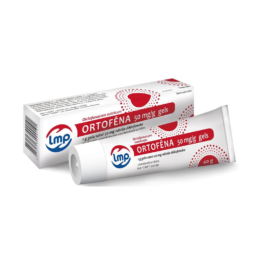 Ortofēna 50 mg/g gels