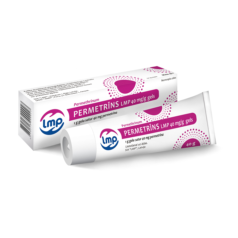 Permetrīns LMP 40 mg/g gels