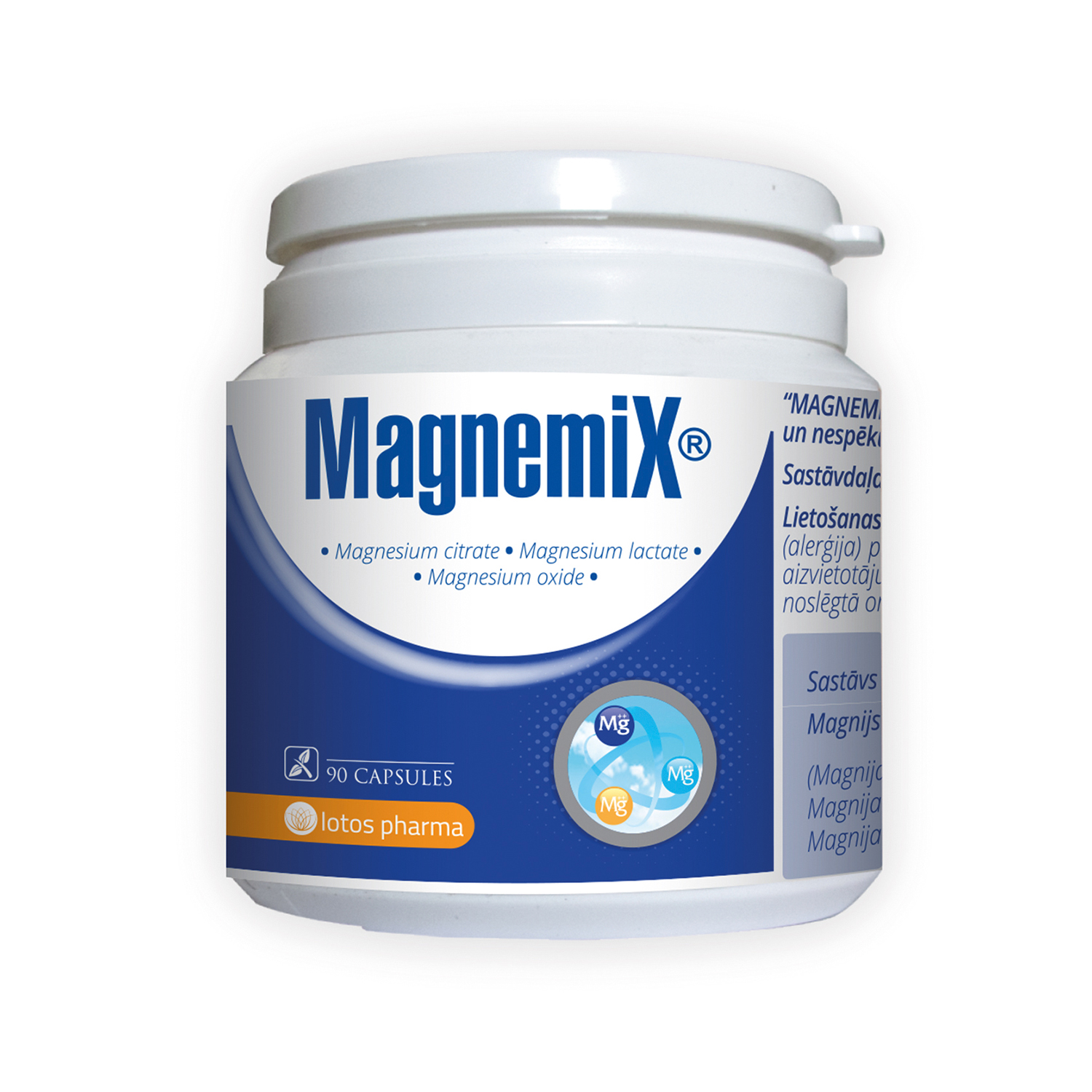 Magnemix, 90 kapsulas